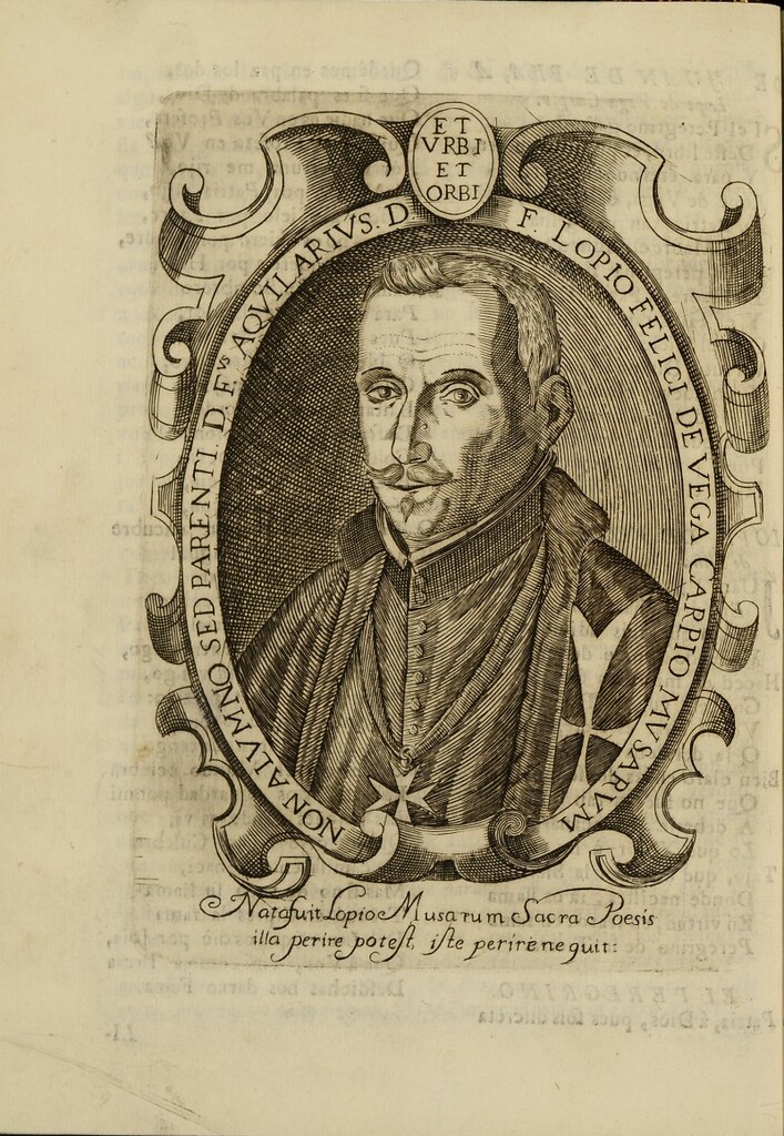 Miniatura de Retrato de Lope de Vega