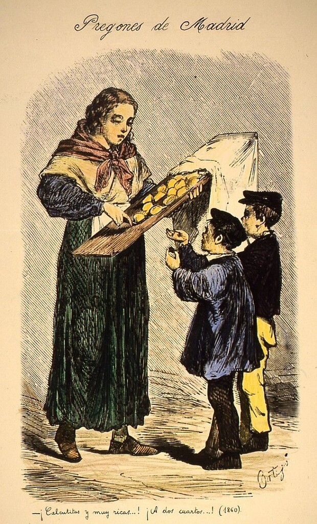 Miniatura de La vendedora de pasteles