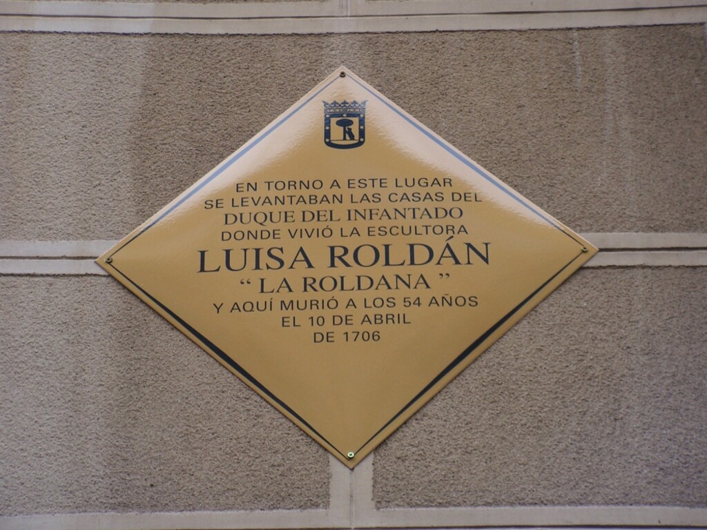 Miniatura de Luisa Roldán "La Roldana"