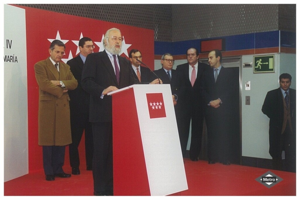 Miniatura de Inauguración de la ampliación de la línea 4 entre Mar de Cristal y Parque Sta. María