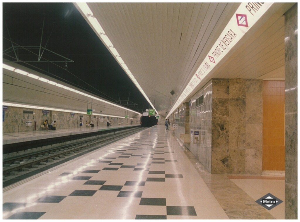 Miniatura de Estación de Príncipe de Vergara