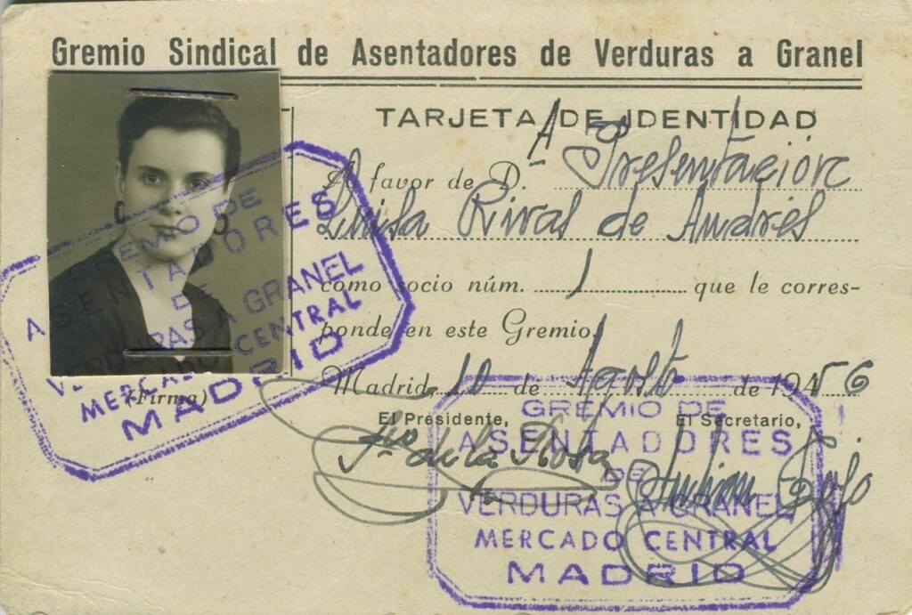 Miniatura de Carné del Gremio Sindical de Asentadores de Verduras a Granel