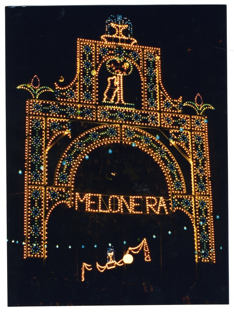 Miniatura de Iluminación en las fiestas de la Melonera