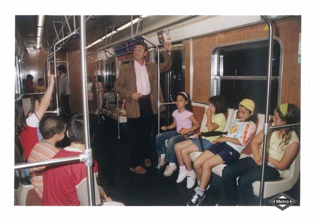 Miniatura de Visita escolar a Metro de Madrid