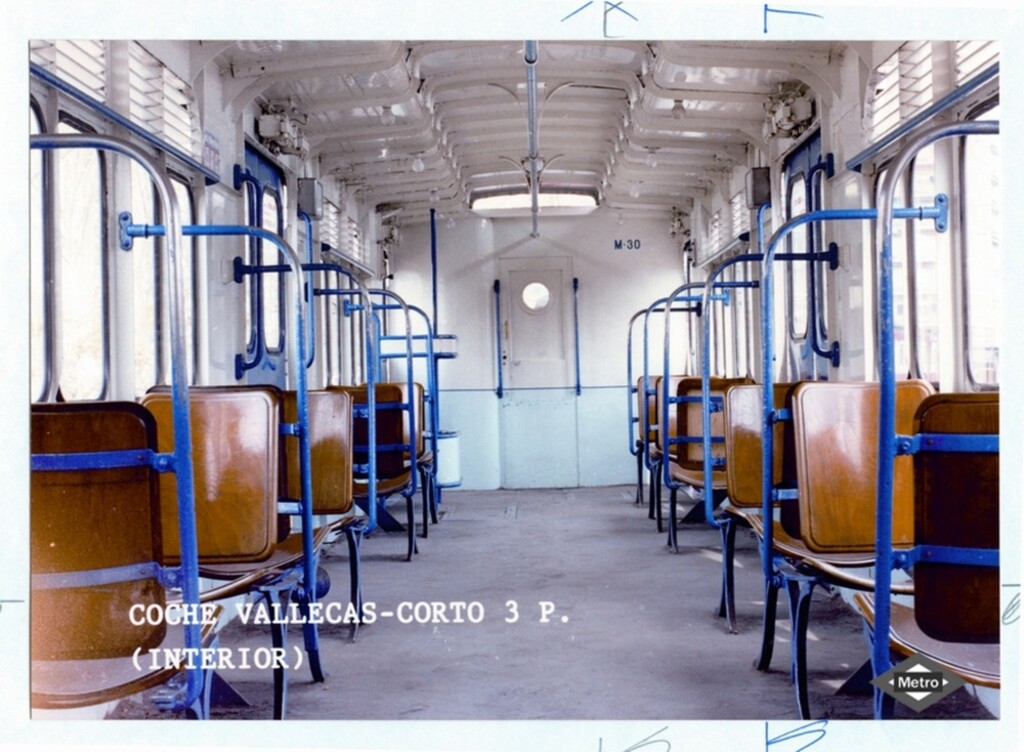 Miniatura de Interior de un coche Vallecas de Metro de Madrid