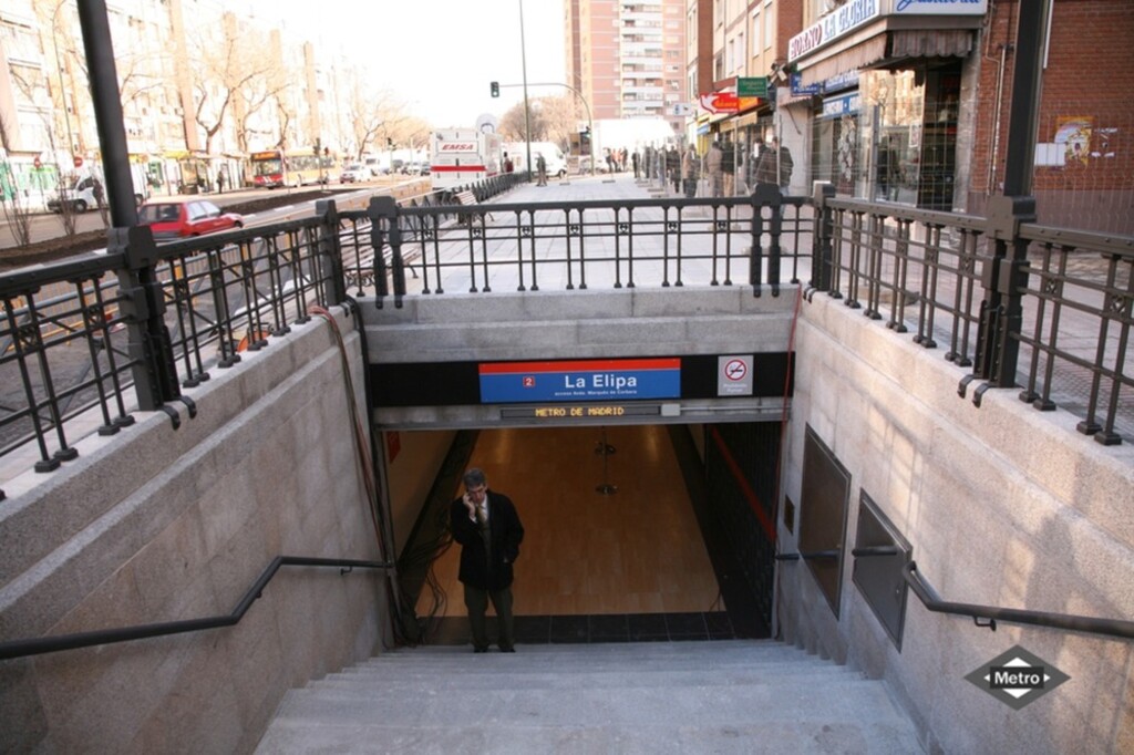 Miniatura de Acceso estación de La Elipa
