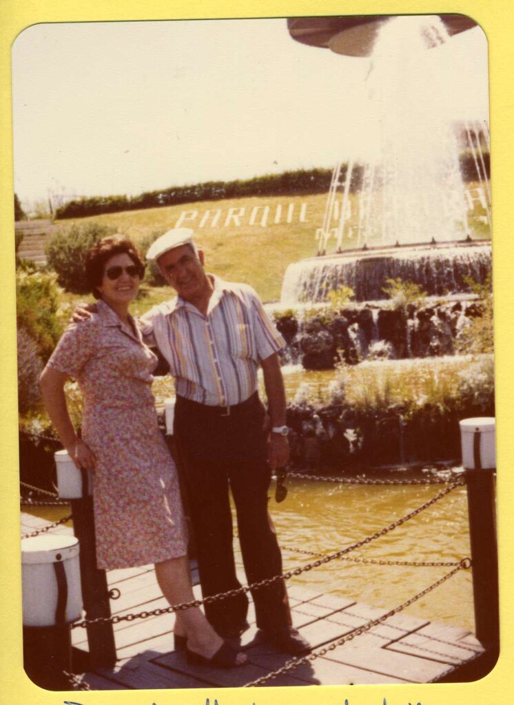 Miniatura de Santiaga González y Juan Peña en el Parque de Atracciones