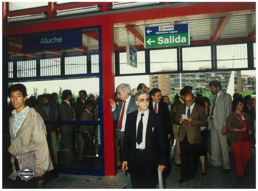 Miniatura de Inauguración del intercambiador de Aluche