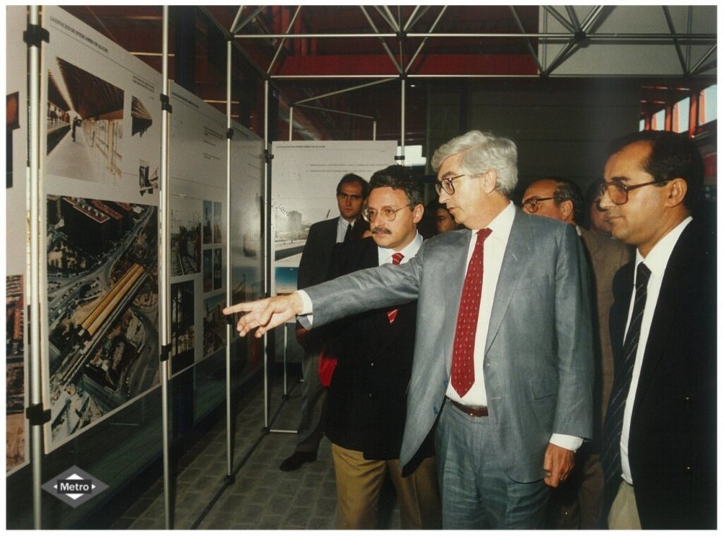 Miniatura de Inauguración del intercambiador de Aluche