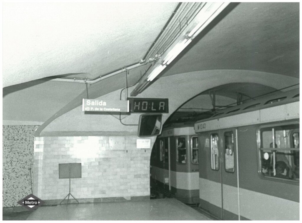 Miniatura de Estación de Rubén Darío- reloj informativo intervalos