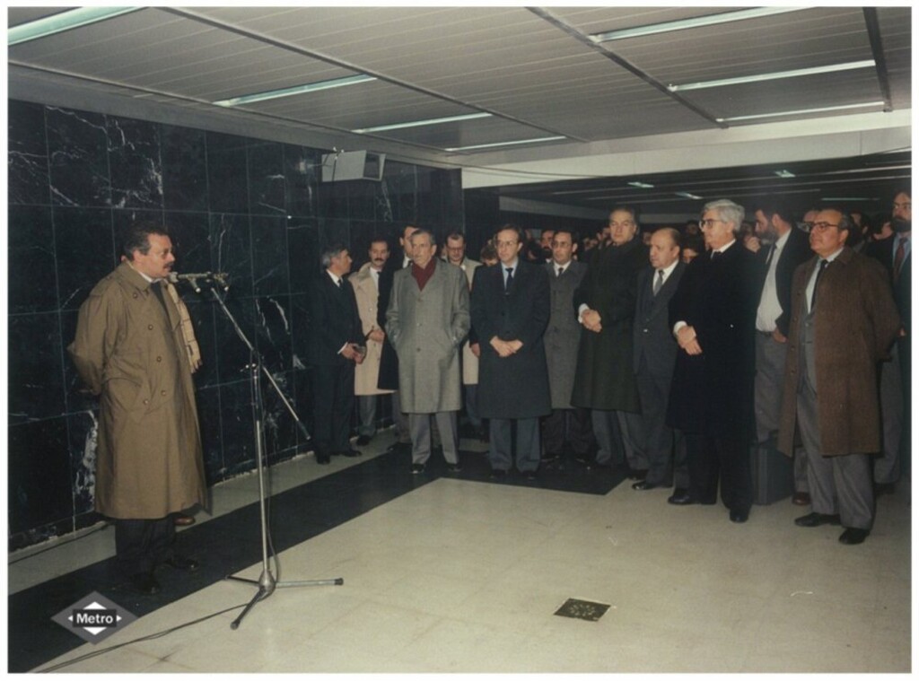 Miniatura de Inauguración del tramo Cuatro Caminos-Ciudad Universitaria línea 6