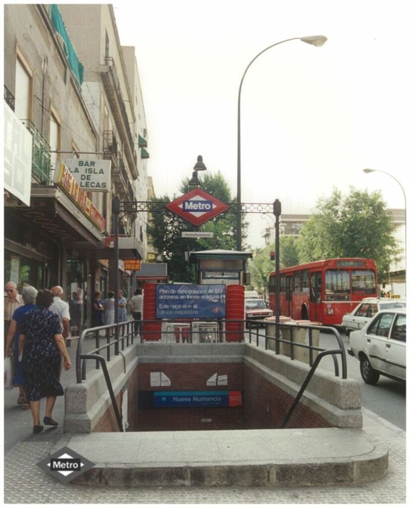Miniatura de Acceso a la Estación de Nueva Numancia