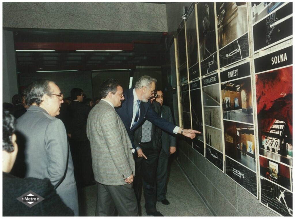 Miniatura de Exposición sobre el Metro de Estocolmo en Sol