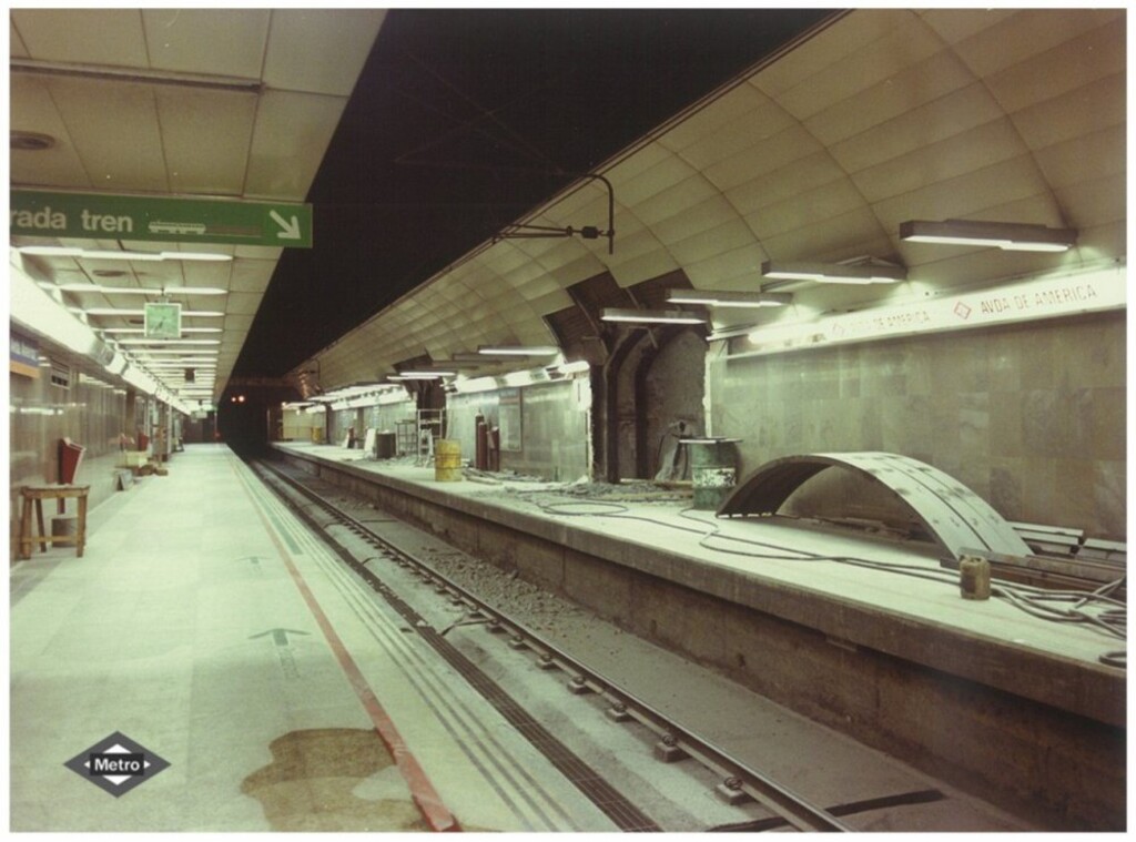 Miniatura de Obras de ampliación de la estación Avenida de América