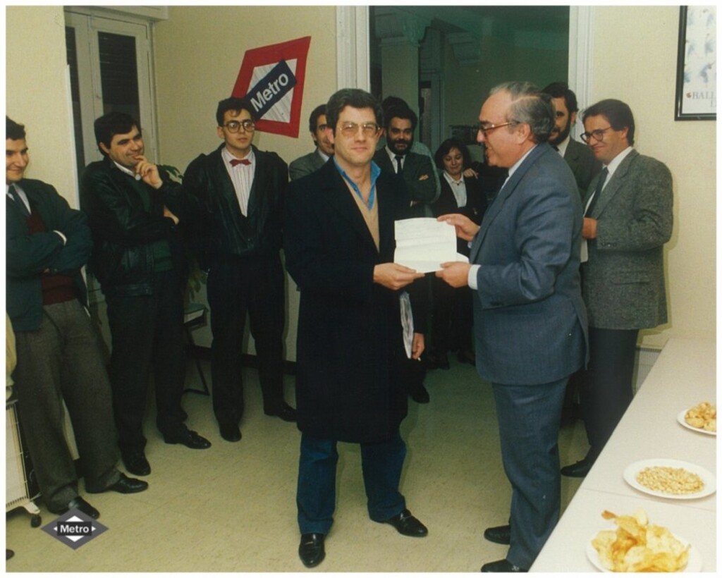 Miniatura de Entrega de premios de felicitaciones navideñas de Metro de Madrid