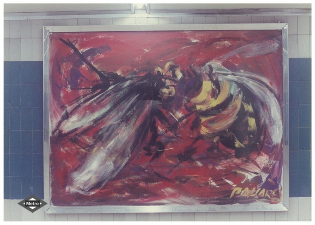 Miniatura de Murales pintados por empleados de Metro