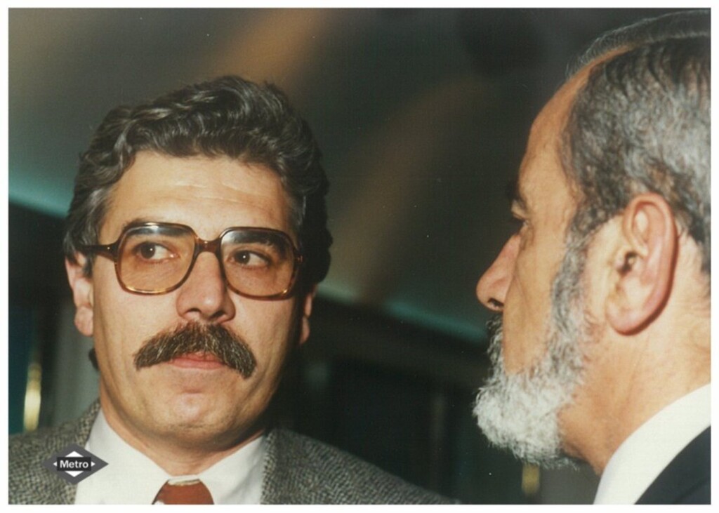 Miniatura de Félix de Sande, Subdirector de Metro en el año 1988