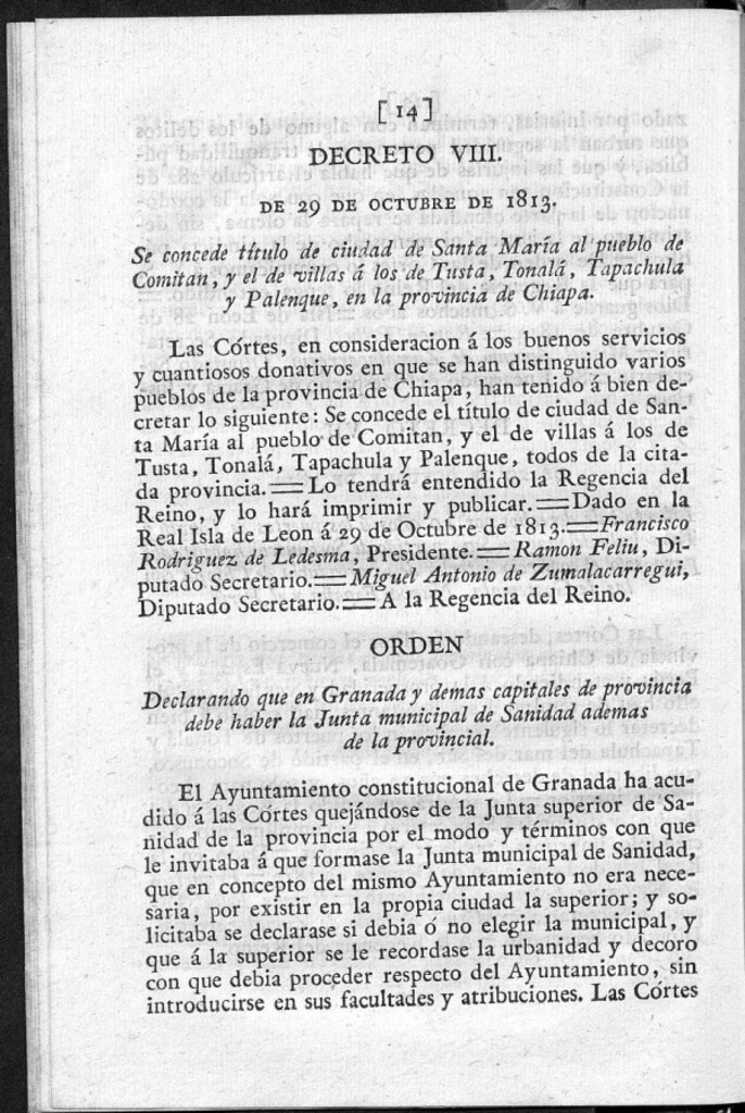 Miniatura de Declarando que en Granada y demás capitales de provincia debe haber la Junta municipal de Sanidad ademas de la provincial.