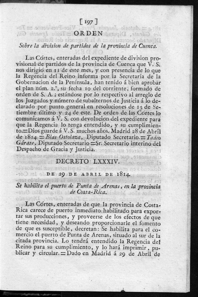 Miniatura de Sobre la division de partidos de la provincia de Cuenca.