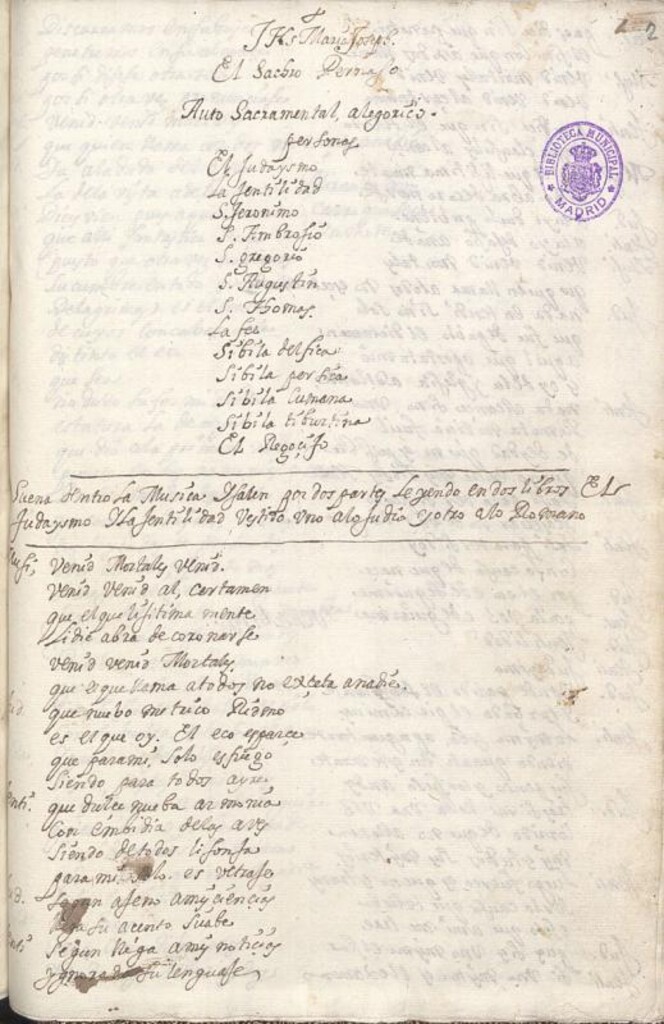 Miniatura de El Sacro parnaso