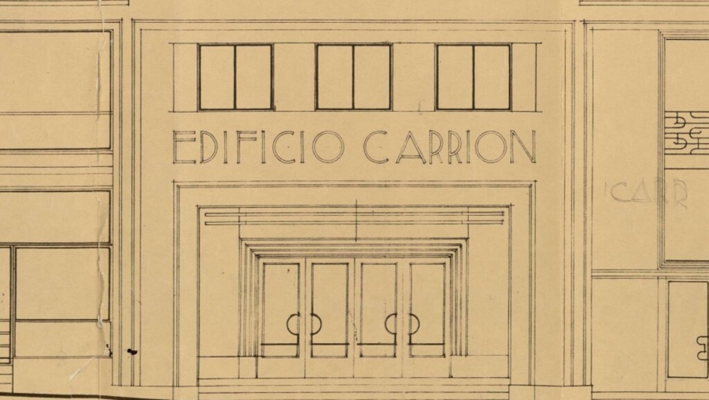 Miniatura de Expediente promovido por D. Enrique Carrión Vecín para construir un edificio destinado a cinematógrafo y viviendas en la calle Eduardo Dato con vuelta la plaza del Callao y calle de Jacometrezo (edificio Capitol)