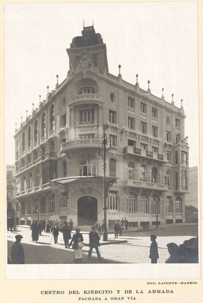 Miniatura de Solicitud de participación al premio de las fincas del Edificio del Centro del Ejército y de la Armada (Casino Militar)