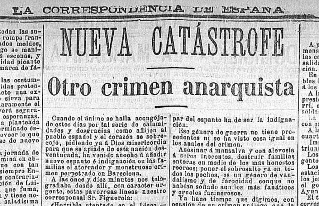 Miniatura de Nueva catástrofe: Otro crimen anarquista