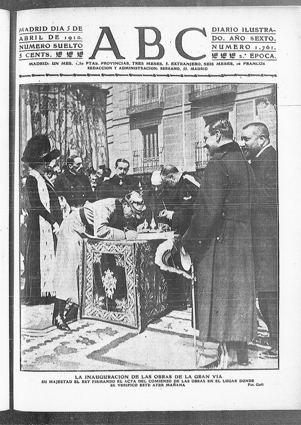 Miniatura de El ABC, de revista bisemanal a diario nacional