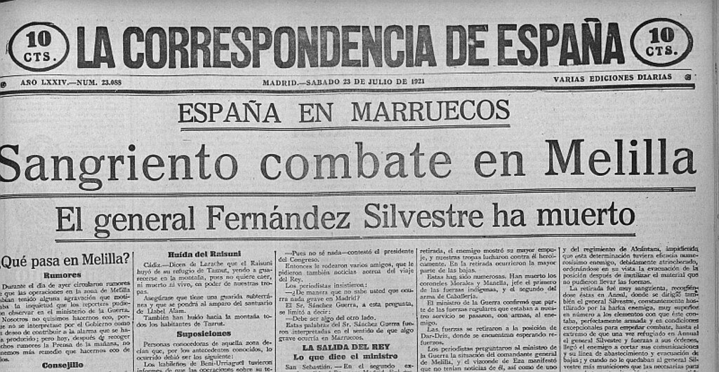 Miniatura de Sangriento combate en Melilla