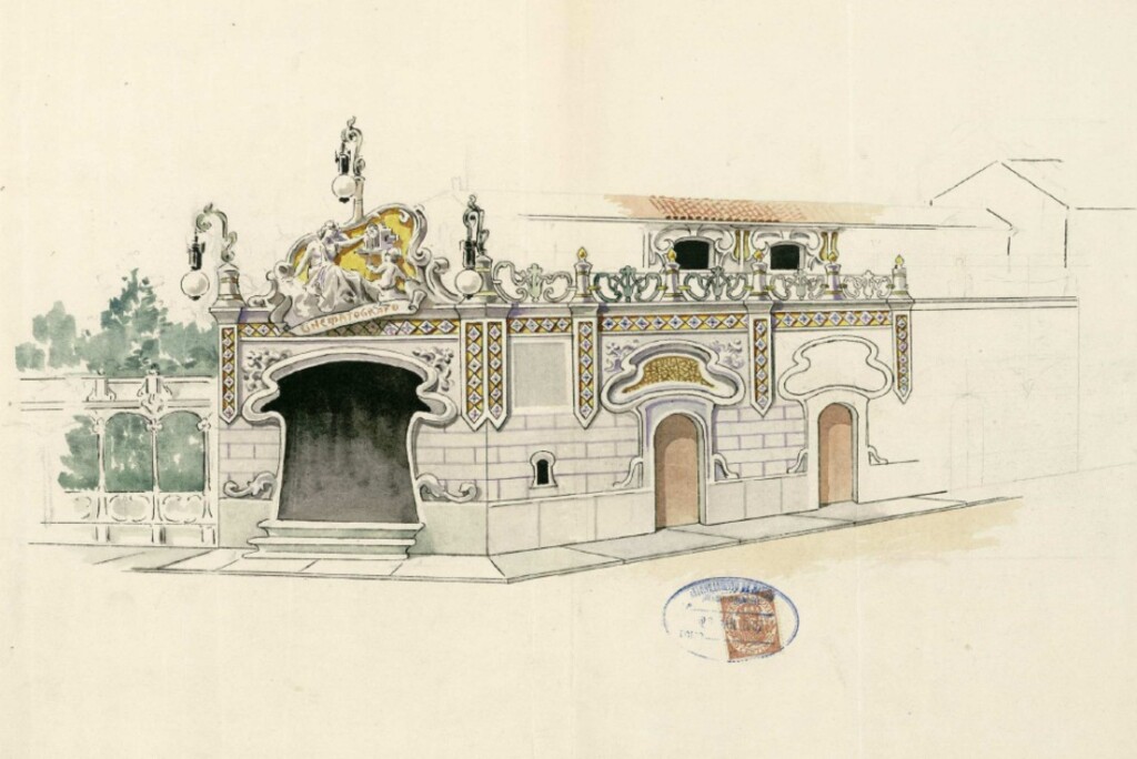 Miniatura de Expediente a instancia de Don Antonio Galindo Cortacans, solicitando autorización para instalar un cinematógrafo en el solar de la plaza del Callao