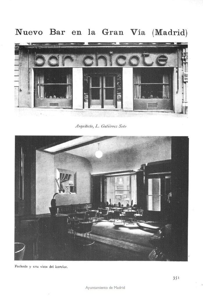 Miniatura de Nuevo bar en la Gran Vía de Madrid (Bar Chicote)