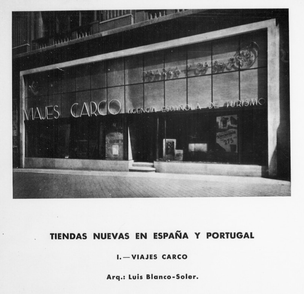 Miniatura de Viajes Carco. Agencia Española de Turismo en la Gran Vía