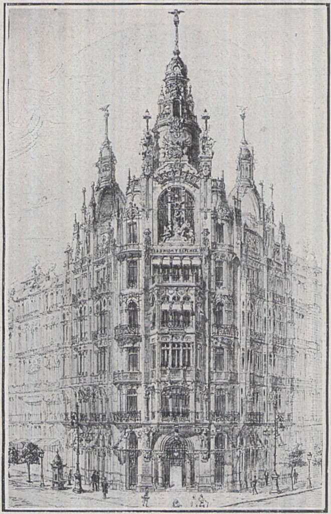 Miniatura de Proyecto del edificio de la Unión y el Fénix (edificio Metrópolis)