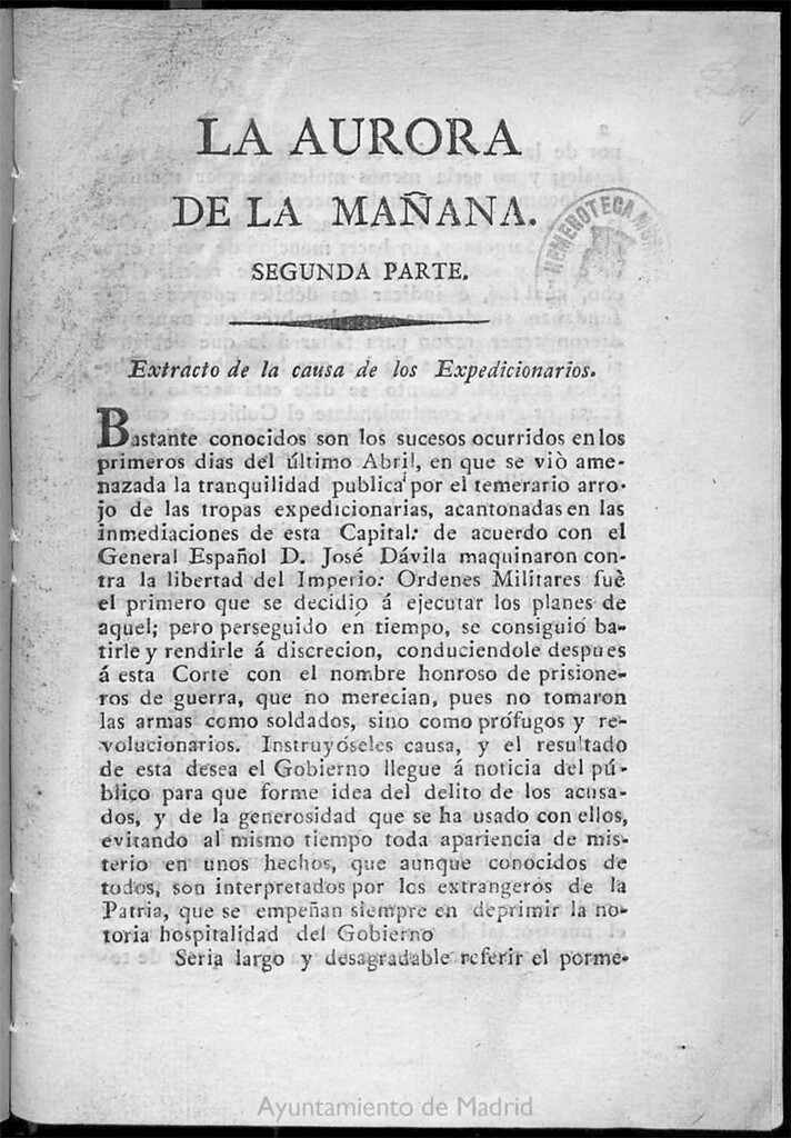 Miniatura de La Aurora de la Mañana