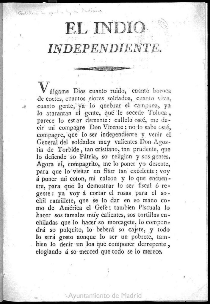 Miniatura de El Indio Independiente
