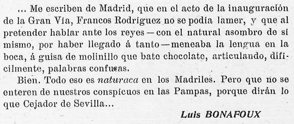 Miniatura de ...Me escriben de Madrid
