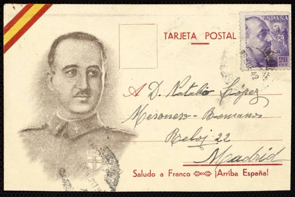 Miniatura de Retrato de Francisco Franco