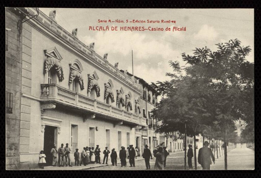 Miniatura de Alcalá de Henares. El Casino de Alcalá