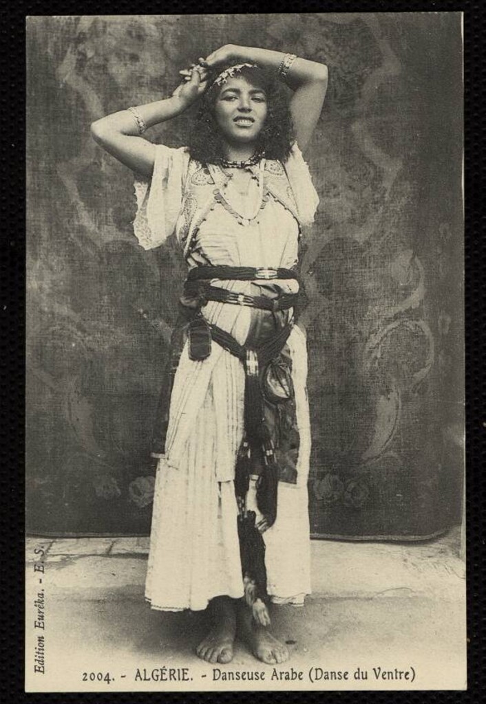 Miniatura de Algérie. Danseuse arabe (danse du ventre)
