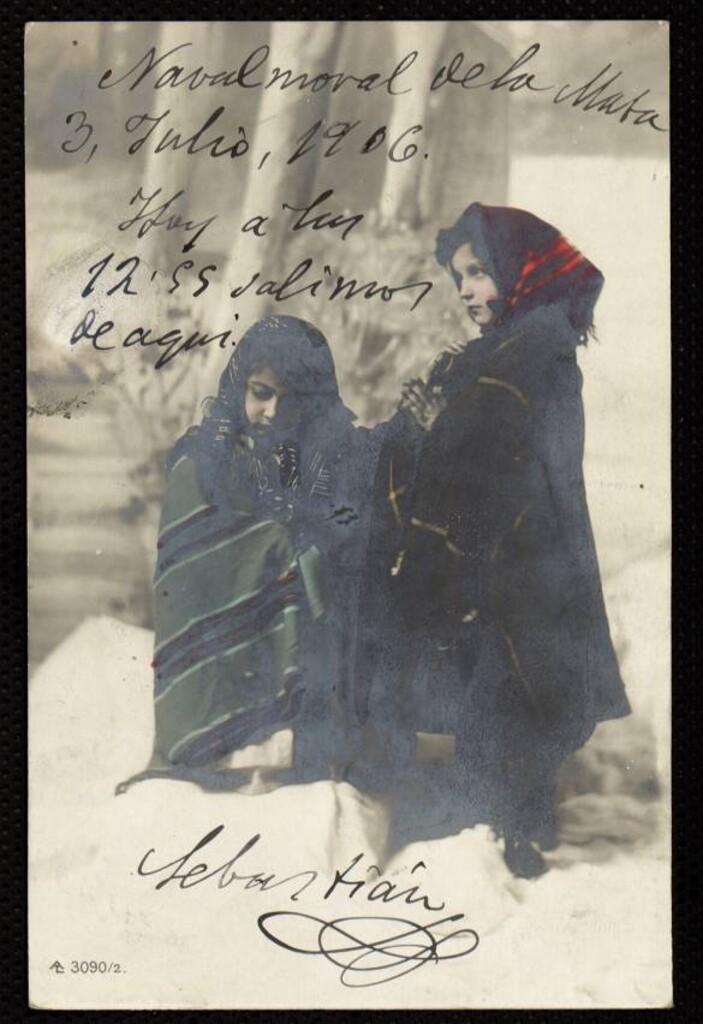 Miniatura de Niños en la nieve