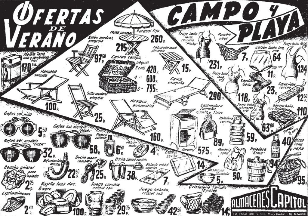 Miniatura de Ofertas de verano de Almacenes Capitol: Campo y playa