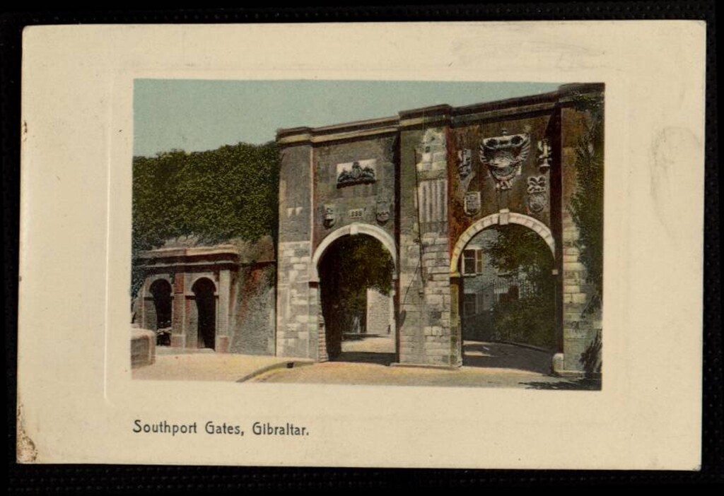 Miniatura de Gibraltar. Southport gates