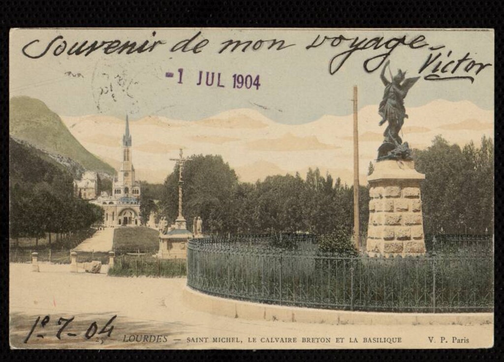 Miniatura de Lourdes. Saint Michel, le calvaire breton et la basilique