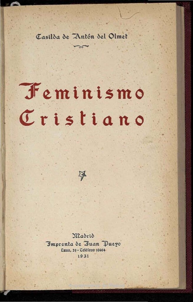 Miniatura de Feminismo cristiano