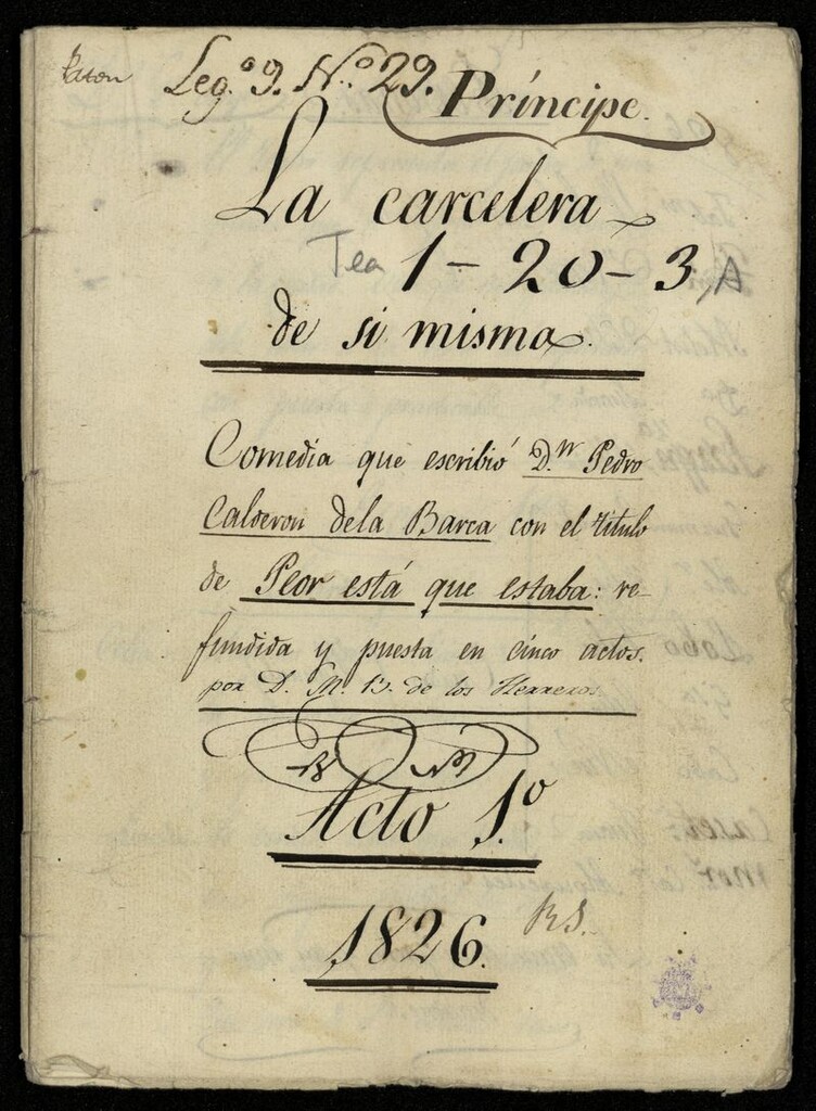 Miniatura de La carcelera de sí misma