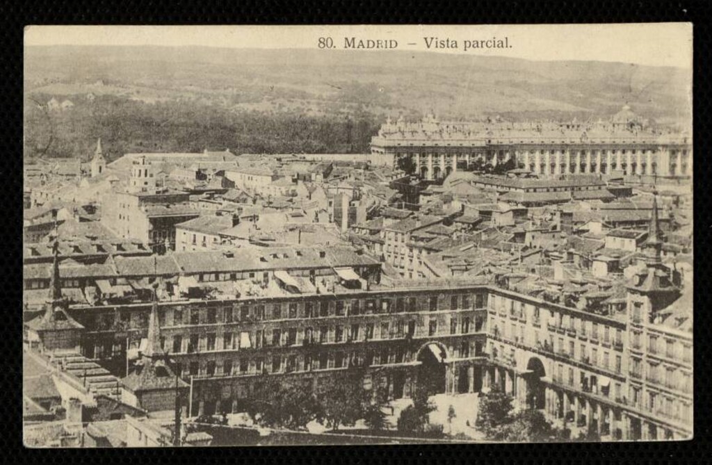 Miniatura de Vista parcial, desde la torre de la iglesia de Santa Cruz