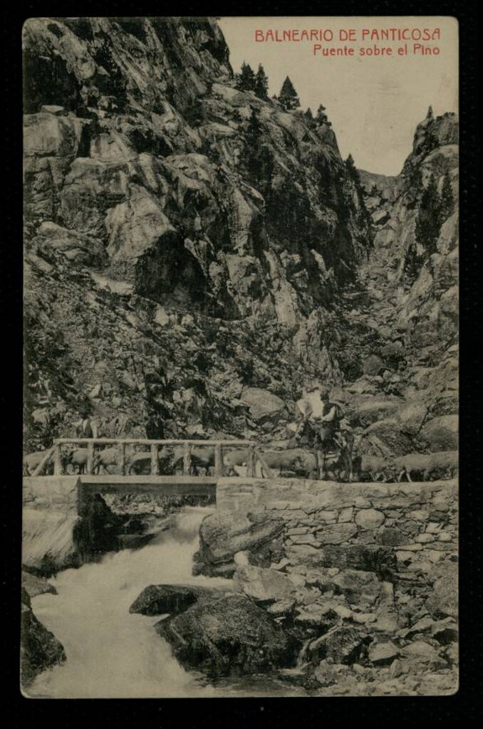 Miniatura de Balneario de Panticosa. Puente sobre el Pino