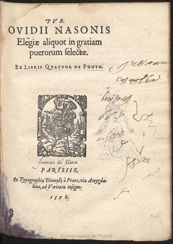Miniatura de Epistolae ex Ponto