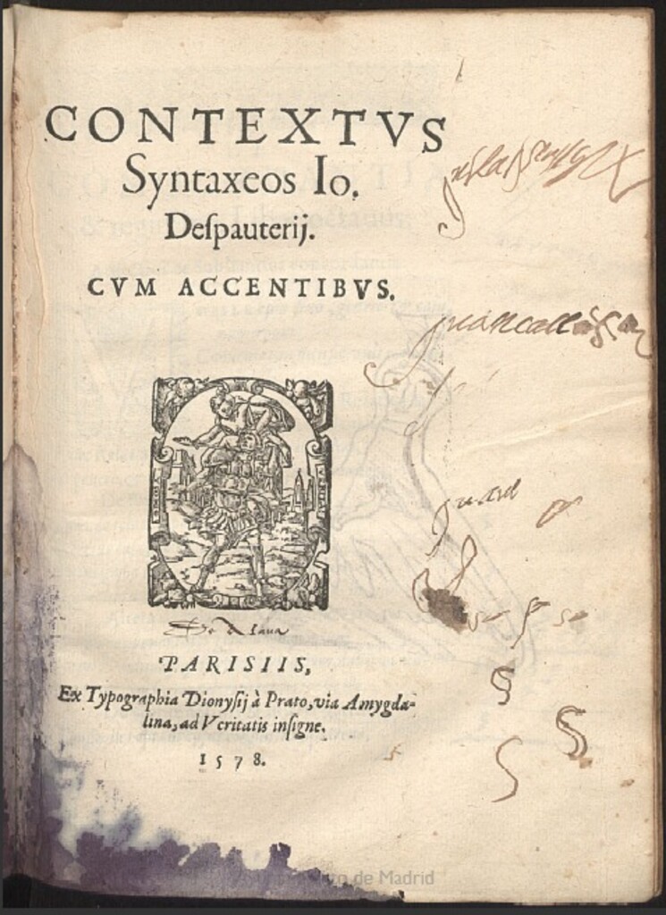 Miniatura de Contextus Syntaxeos