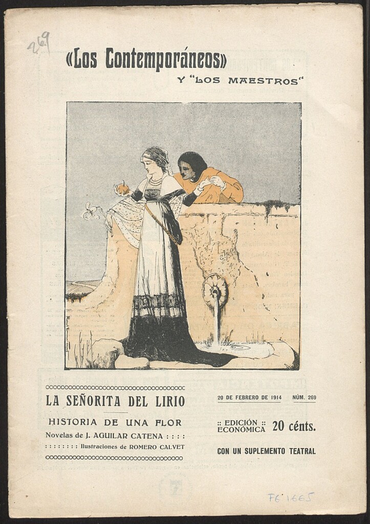 Miniatura de La señorita del lirio